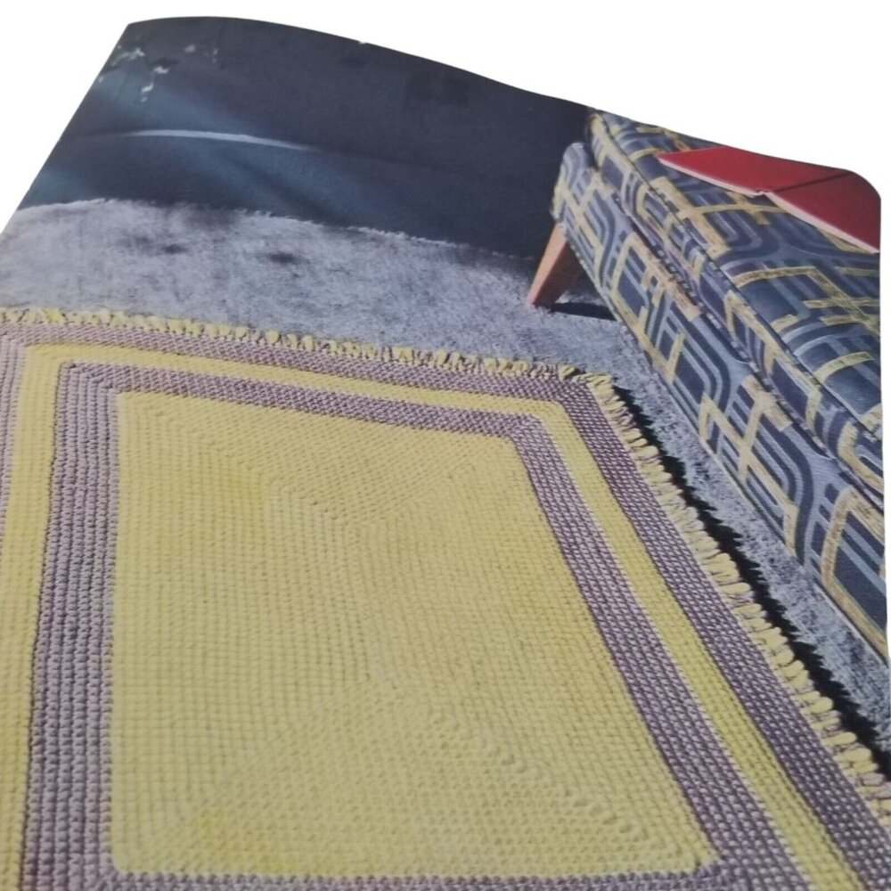 Star Rug Book 1952 Crocheted Rugs Star Rug Book 93 American Thread Company - Picture 10 of 11
